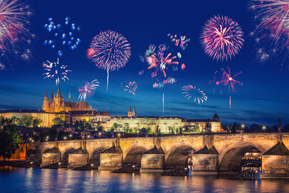 Jaarwisseling Praag, Tsjechië