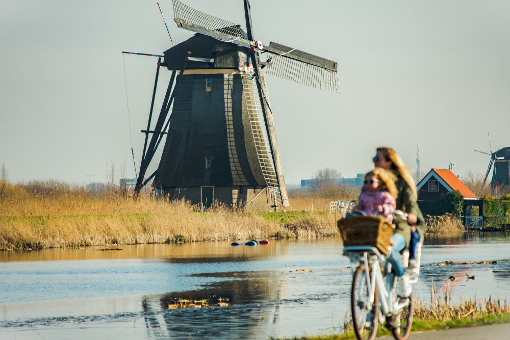 Nederland paradijs voor fietsers