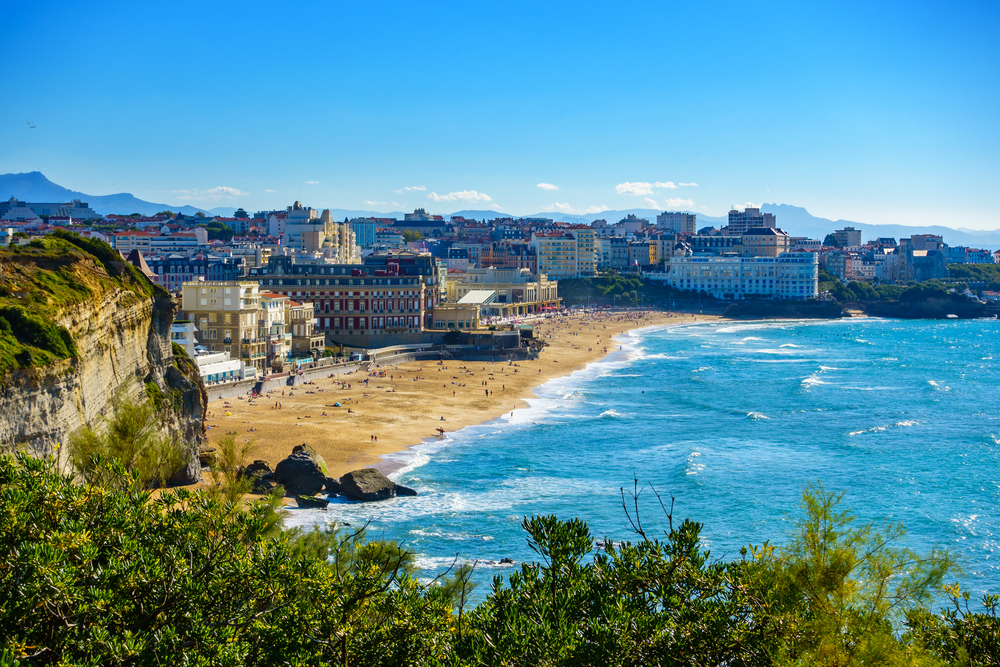 strand biarritz