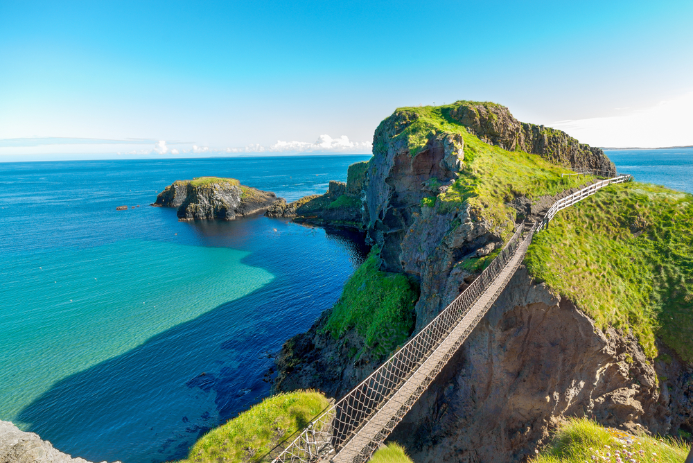 ierland hangbrug carrick a rede