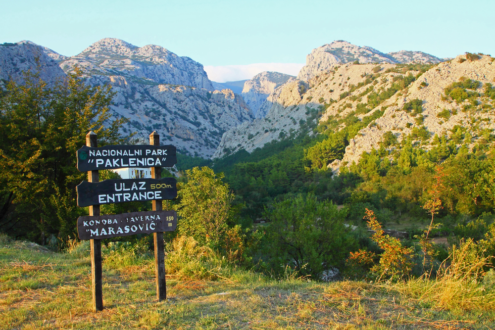 kroatie nationaal park paklenica