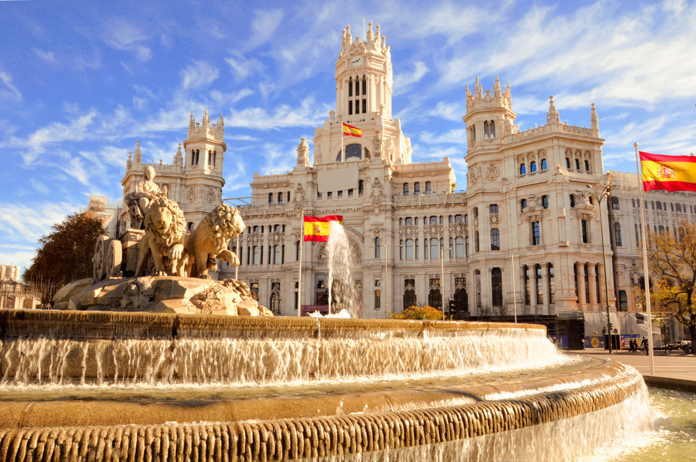 fontein in madrid